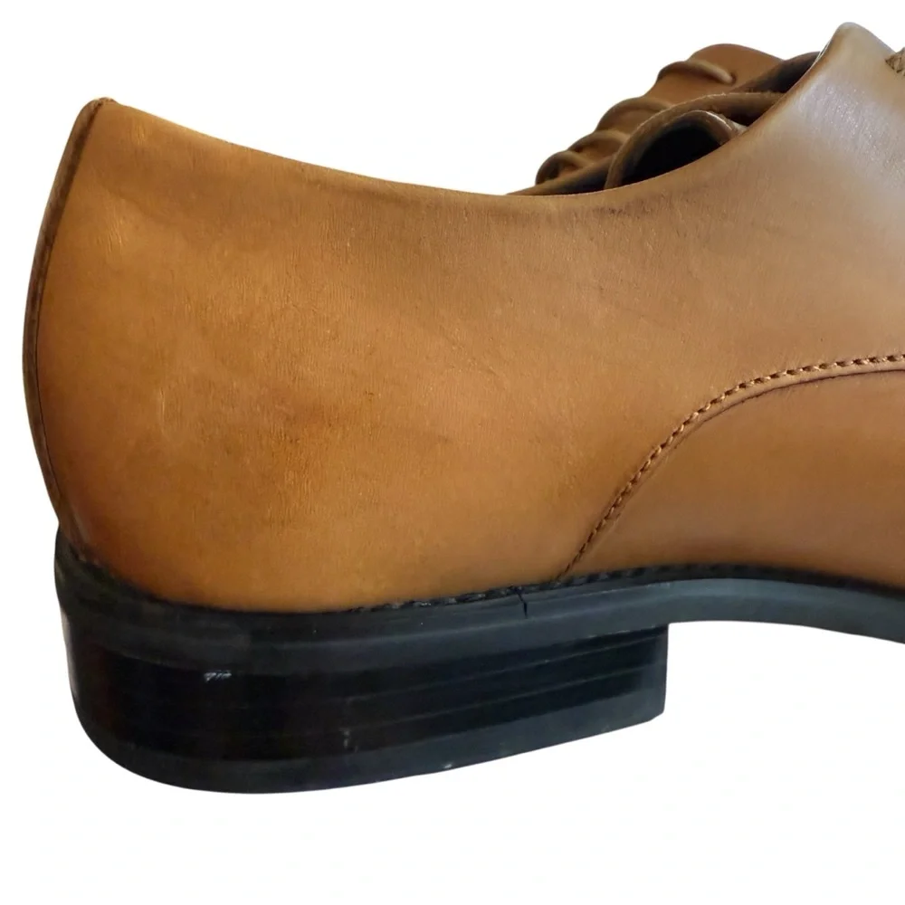 La Milano Oxford Leather Shoes - Men’s Size 10.5 Style A11326 - Picture 10 of 15